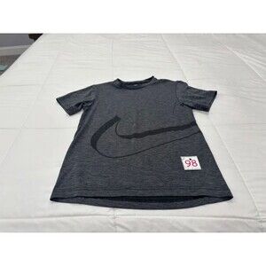 Nike Dark Gray & Black Short Sleeve Tee
